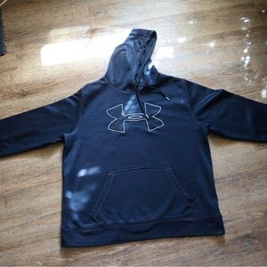 Large Black Under Armour Hoodie
